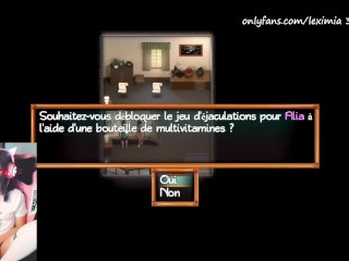 Ep 66 Nouvelle scènes teen 18+ Emily et Alia Blowjob ( Video game )