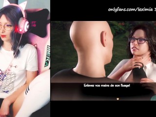 Ep 66 Nouvelle scènes teen 18+ Emily et Alia Blowjob ( Video game )