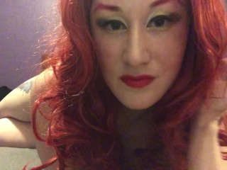 Poison Ivy Seduces You as Batman Kissing ASMR POV Rubs Oil All Over and Masturbates - Ladyraegun