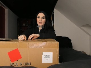 Unboxing my Big Tiddy Sex Doll from Tantaly!