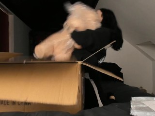 Unboxing my Big Tiddy Sex Doll from Tantaly!