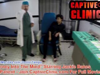 Naked BTS Jasmine Rose in Corporate Slaves, Broke out & Escaped to pee, Full Film CaptiveClinicCom