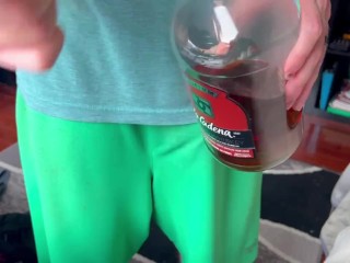 Whiskey and Piss Cocktail