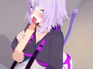 【Vtuber 猫又おかゆ】猫又おかゆがイチャイチャセックスするだけ3