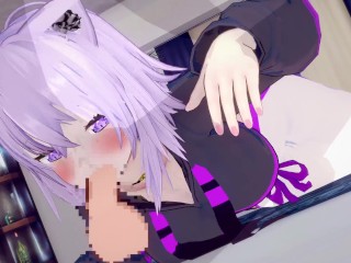 【Vtuber 猫又おかゆ】猫又おかゆがイチャイチャセックスするだけ3