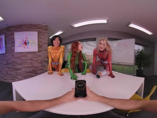 TOTALLY SPIES And 3 Pussy Power Make Your Dick Explode VR Porn