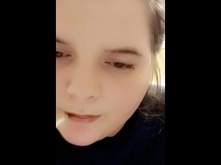 Big Lip gloss fetish