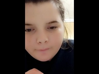 Big Lip gloss fetish