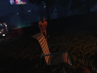 House Party - Gameplay Ashley a stranger's husband came while I was fucking her in the yard