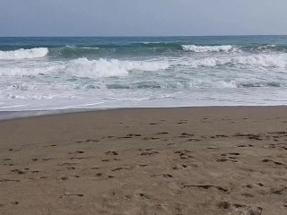 Tutorial HOW TO PISS at Crowded Beach #Ordinary PEE in Ordinary day at Ordinary PUBLIC BEACH