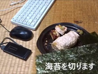 恵方巻き食べてみた