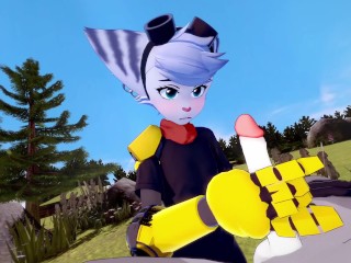 HOT SEX WITH RIVET - 4K RATCHET AND CLANK FURRY PORN