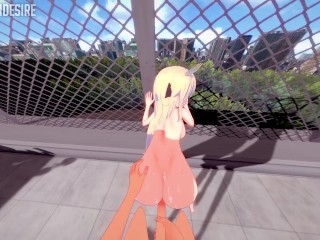 NAUGHTY SKY STRIKER ACE RAYE GETS WHAT SHE DESERVES HENTAI YU-GI-OH!