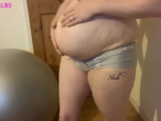 4-12 weeks pregnant belly progression 