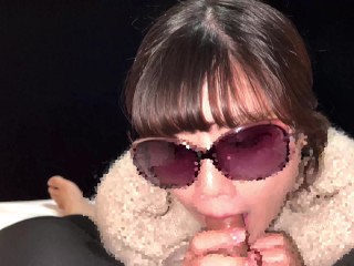 【個人撮影】チンポ大好きな後輩女子大生の濃厚フェラと口内射精