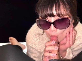 【個人撮影】チンポ大好きな後輩女子大生の濃厚フェラと口内射精