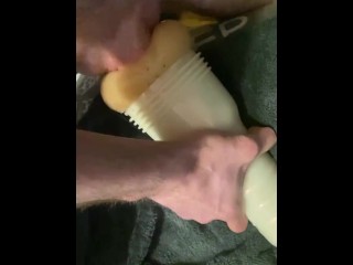 Uk amateur fucking Angela white anal fleshlight