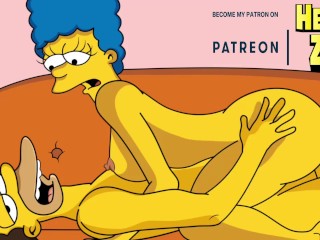 MARGE FUCKS HOMER'S FRIEND LENNY (THE SIMPSONS)