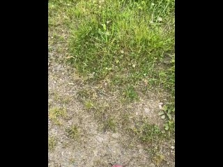 Wanking my BWC in public , massive slow- mo cum shot from my big dick 