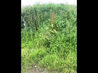 Wanking my BWC in public , massive slow- mo cum shot from my big dick 