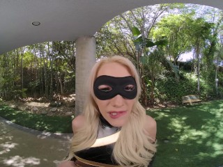 Busty Kenna James As CAROL DANVERS Breaks Brainwashing With Fuck VR Porn