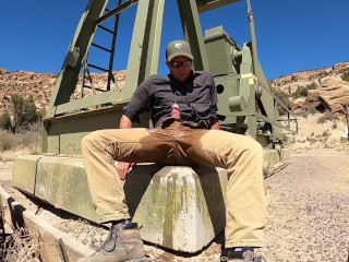 Wetting my work pants on an oil rig