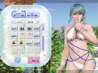 Dead Or Alive Xtreme Venus Vacation Tamaki Raise The Sail Swimsuit Fanservice Appreciation p