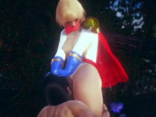 wonder woman fucks power girl part 1