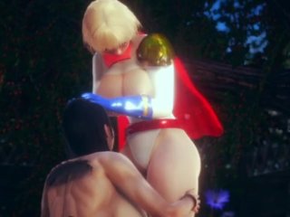 wonder woman fucks power girl part 1