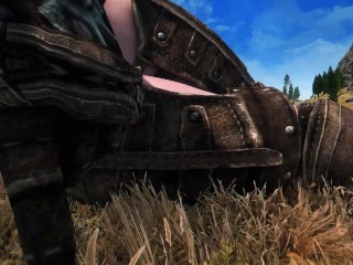 Redhead grows into a Goddess - Skyrim Ultra-GTS