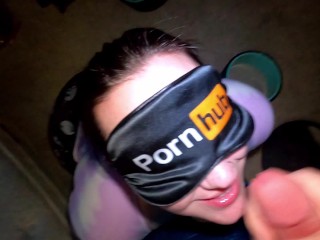 Amateur Gets Face Full Of Cum