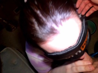 Amateur Gets Face Full Of Cum