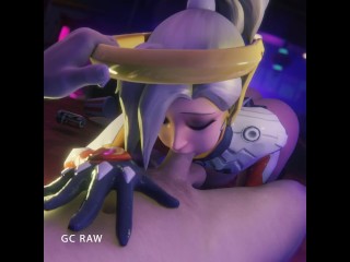 Mercy Relaxing Romantic Blowjob. GCRaw. Overwatch