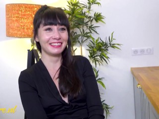 French Mom Cleo Wants a Big Hard Cock Up Her Ass