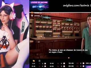 (Part 70) Suite de l'histoire, I rub myself with my sexmachine ( porn game Treasure of nadia)