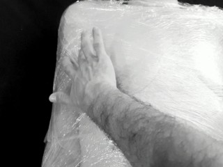 Plastic Wrap Mummification: The clean version - Hard fuck & Squirting | Bdsmlovers91