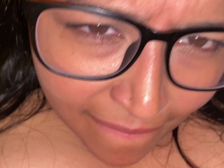 Latina MILF with TIGHT Pussy wraps around my cock until I CUM!
