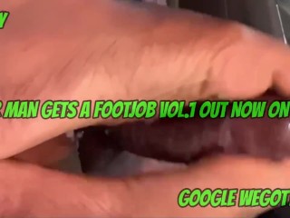 UBER MAN GETS A FOOTJOB VOL.1