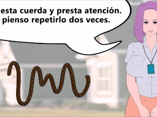 Rol JOI CBT - Tu ama te humilla en una fiesta. Audio en español.