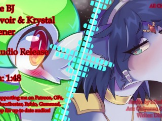 Double BJ | Gardevoir x Krystal Fox x Listener (Erotic Furry Threesome Audio)