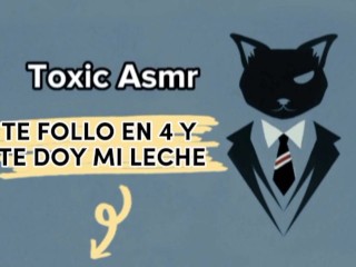 Te follo en 4 y te doy mi leche [ASMR] [Audio erótico]