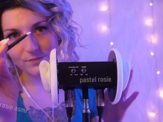 SFW ASMR Mesmerizing Tracing - PASTEL ROSIE Relaxing Tingly Brain Melting - Amateur Twitch Youtuber