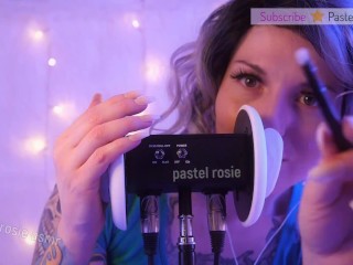 SFW ASMR Mesmerizing Tracing - PASTEL ROSIE Relaxing Tingly Brain Melting - Amateur Twitch Youtuber