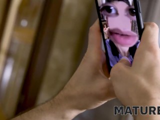 MATURE4K. Mature of easy virtue is nailed in her mouth and hairy vagina