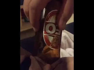 kinky hardcore fucking cunt with a bottle and put the cold beer inside a girl's sexy pussy rub clit