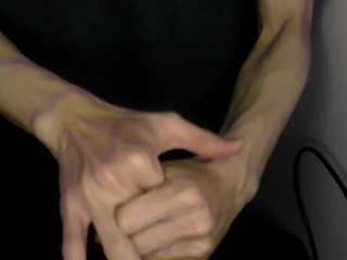 【veiny hands】Sexy fingers and naughty sounds