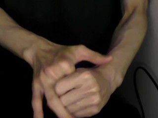 【veiny hands】Sexy fingers and naughty sounds
