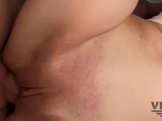 I CAME FOR MY STEPSISTER'S TIGHT PUSSY AND CUM INSIDE HER