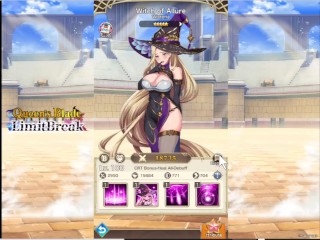 Queen's Blade Limit Break Witch of Allure Wisteria Fanservice Appreciation