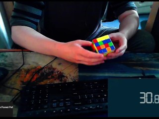 Rubik's Cube 4x4 | a new PB | 4 minutes